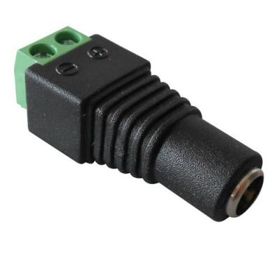 Chine prise femelle de C.C de 2.1x5.5mm avec Terminal Block CCTV Power Connector Camera Installation Low Voltage Power Limited à vendre