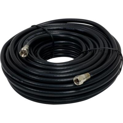 Chine RG6 20 mètres avec la corde de correction de câble coaxial de liaison de l'antenne parabolique CATV MATV de connecteur de F à vendre