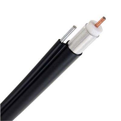 Chine Tube d'AL de soudure de QR500M câble coaxial de liaison CATV de 50 ohms avec l'usine en acier galvanisée d'OEM de fil de baisse de messager à vendre