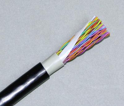 Chine 25 paires d'UTP CAT5 de réseau de câble LAN de double de gaine de tronc de fil extérieur d'Ethernet à vendre