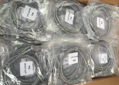 Chine fil non protégé d'ordinateur du moulage par injection de la corde de correction de câble LAN De 2M RJ45 Cat5e UTP à vendre