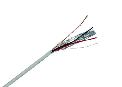Chine 2 de noyaux de ftp 0.22mm de ² la sécurité et l'alarme de comité technique AVANT JÉSUS CHRIST câblent pour la télévision en circuit fermé Bell et microphone à vendre