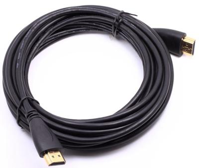 Chine l'or 1.4V a plaqué le câble de HDMI poids du commerce un mâle à un Ethernet du mâle 1080P 4K à vendre