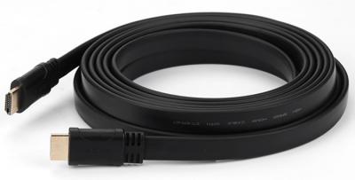 Chine L'or 1.4V plat a plaqué le câble de HDMI poids du commerce un mâle à un Ethernet du mâle 1080P 4K à vendre