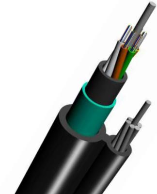 Chine GYFTC8Y53 le câble optique aérien de fibre du schéma 8 avec FRP renforcent le plastique à vendre