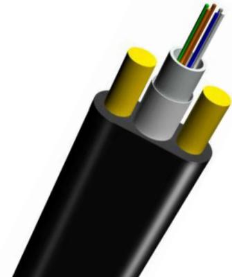 Chine Câble de fibre optique extérieur d'envergure plate de GYFXTY-FL FTTH pour l'installation de conduit et de conduit à vendre