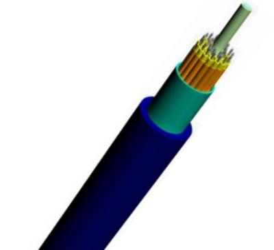 Chine Câble optique extérieur de fibre de MJFJS avec une structure serrée de brin de couche de douille à vendre