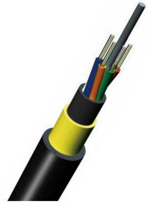 Chine Câble optique extérieur de fibre d'ADSS tout le câble aérien autosuffisant diélectrique à vendre