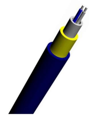 China GJJKAV Duplex Armored FO Cable Indoor Fiber Optic Cable SUS flexible tube for sale