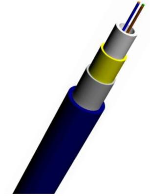China GJDKBV Indoor Fiber Optic Cable Multi-cores with SUS Spring Tube Armored for sale