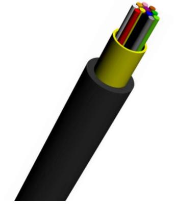 China GJYFXH-Ⅱ ALL-Dieletric Indoor Fiber Optic Cable for Duct and Lash Aerial Installation for sale