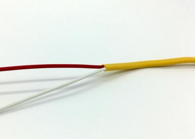 Chine Fil plat jaune ou vert de cuivre bidon solide de câble de sécurité et d'alarme de PVC à vendre