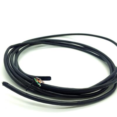 Chine PE résistant UV de câble LAN De réseau d'UTP CAT6 avec le fil d'ordinateur rempli par gelée de gaine de double de PVC à vendre
