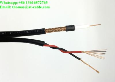 China RG59+2DC Coaxial with Power CCTV Cable for Monitor Signal Transmission China Factory for sale