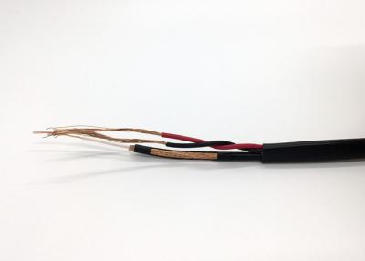China RG174+2C Coaxial with Power CCTV Cable 26AWG CU Monitor Video Camera Wire Manufacturer for sale