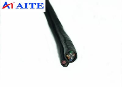 Китай Network IP Camera Wire UTP CAT6+2C 8 Fig 23AWG CCA Lan with Power CCTV Cable продается