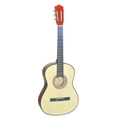 China Linden Hyer Wholesale Kit Custom China 38 Inch 6 Strings Fit Classical Acoustic Guitar for sale