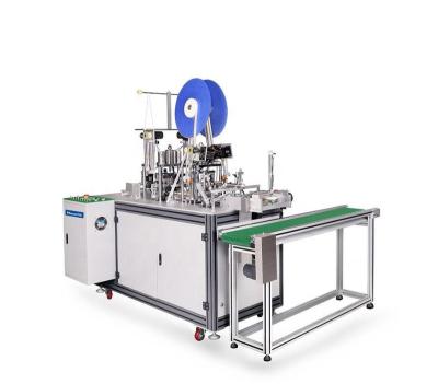China Factory High Speed 100-120 Pcs / Min Automatic Disposable Mask Earloop Welding Machine for sale