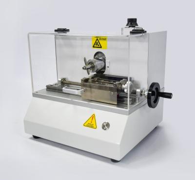 China Engineering Plastics Rubber Testing Equipment Sample V Notch Cutting Machine for sale
