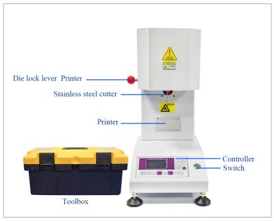 China PP Polypropylene Plastic Testing Equipment Melt Flow Index Tester Instruments For Polymer Testing for sale