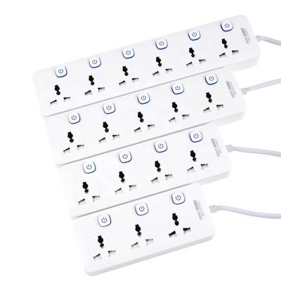 China Widely Outlets Extension Cord Wall Mountable Power Socket With USB Ports Charging Socket for sale