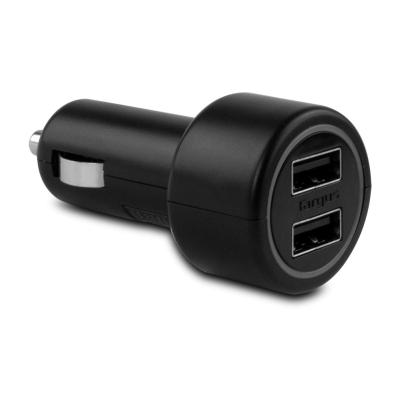Κίνα Targus διπλή USB 12V υποβολή σε ανοδική οξείδωση προσαρμοστών τσιγάρων ελαφρύτερη για IPad προς πώληση