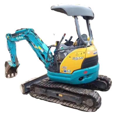 China Japan Original Ton Used Kubota Mini Crawler Excavator 2 Micro Excavator U20S With Rubber Mount 0.06m ³ for sale