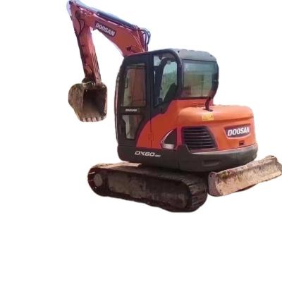 China Cheap Price Used Dx60 Korea Brand Mini Hydraulic Crawler Excavator High Quality Excavators For Sale 0.3m ³ for sale