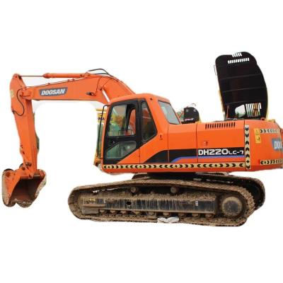 China CAD 220LC-7 Used Excavator Hot Sale 1.15m ³ for sale