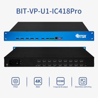 China PIP HDMI Video Multiviewer Switcher Mixer 4K Video Wall Controller 4096x2160@60Hz for sale