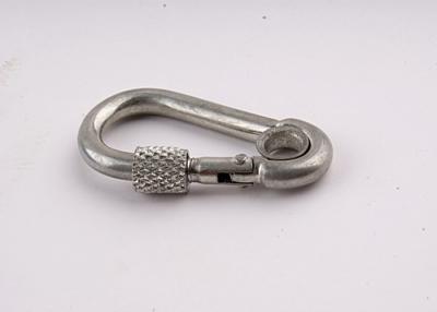 China Tool Galvanized Plated Snap Hook Terminal Fittings With Ring Screw for sale