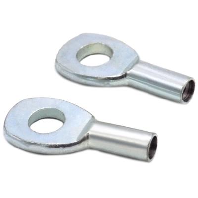 China Zinc Plated Nickel Eyelet Terminal Fittings For Wire 1.2mm , 1.5mm , 2.0mm for sale