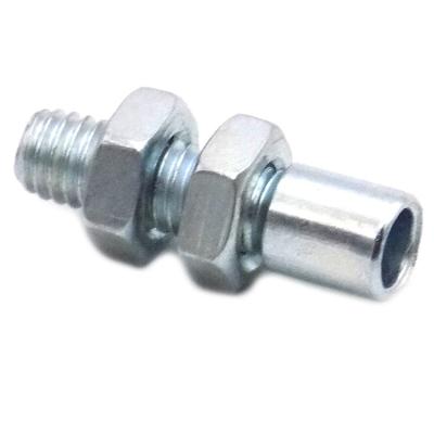 China Brass Plated Nickel Bend Terminal Fittings With Screw Nunt For Control Cable for sale