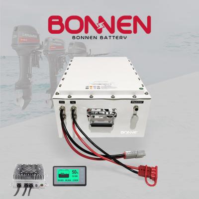 China 4.8KWH Boat Lithium Battery Electric 96V 50Ah Outboard Lithium Battery For Pleasure Boats for sale