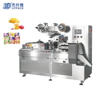 China Easy Operation Automatic Rotary Plate Feeding High Speed Ice Cube Candy Packing Machine for sale