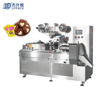 China Easy Operation Small Granule Horizontal High Speed Chocolate Candy Single Packing Machine With Date Print for sale
