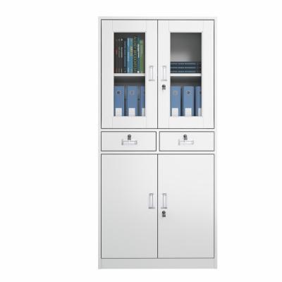 China White Stainless Steel Cabinet (Height) Adjustable Space Saving Furniture Good Quality for sale