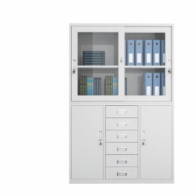 China Modern Fireproof Safety Storage Cabinet 4 (Height) Door Furniture Cabinet Adjustable for sale