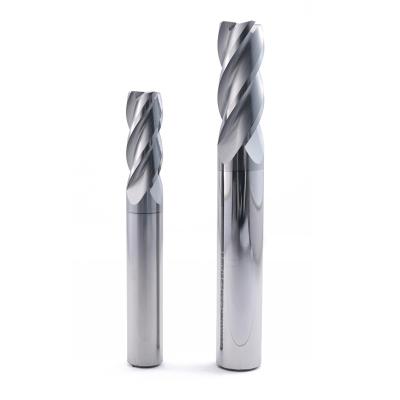 China Multi Teeth Carbide End Milling Cutters For Low Hardness Material Thread Cutter Without Coating For Customized Demands for sale