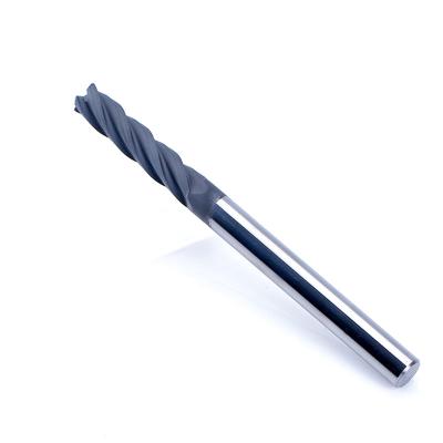 China Diamond Coated Round Nose Tungsten Carbide Milling Cutters For Graphite Machining for sale