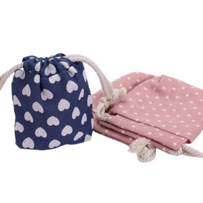 China Wholesale gift bag drawstring cotton pouch gift cotton bags made in china for sale