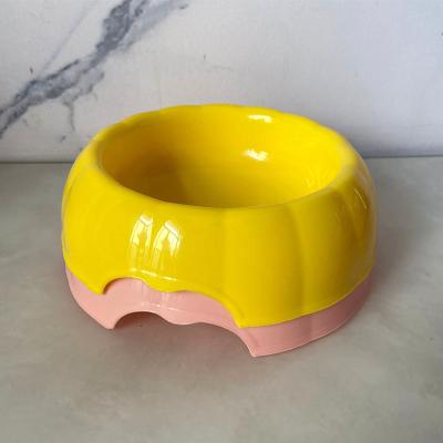 China Stylish Pumpkin Pet Bowls - Enhancing Modern Pet Spaces for sale
