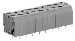 Chine 300V 12A 2P - TB de 16P Screwless, TB de bride de ressort de 7.62mm à vendre