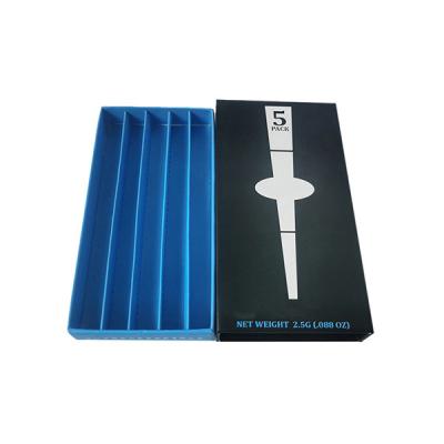 China Recyclable Paper Pre Roll Box Cigarette Box Packaging for sale