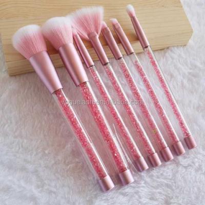 China Fan Brush OEM Makeup Brushes With Custom Sticker for sale