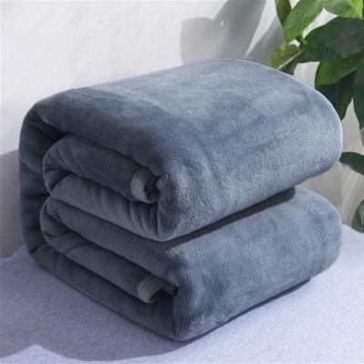 China Wholesale Travel Blanket Throw Anti-pilling Plush Blankets 100% Polyester Fleece Blanket for sale