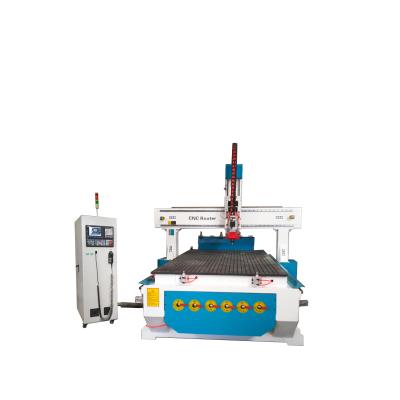 Chine Machine 1325 de routeur de commande numérique par ordinateur de travail du bois de LNC avec du CE automatique de commutateur d'outils à vendre