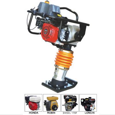 China Farms Rammer 80KG Earth Rammer Vibratory Tamping Type Compacting Rammer Vibratory Gasoline Engine For Sale for sale