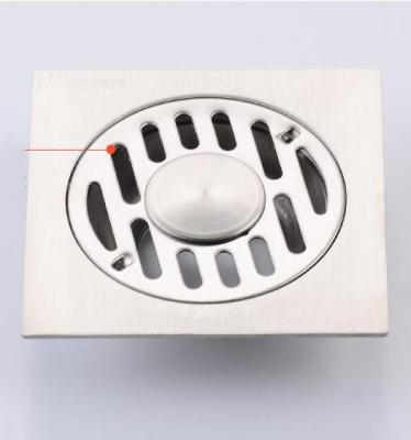 China Modern Hot Sale Floor Drain Sturdy Stainless Steel Square Bathroom Waste Gate Shower Drainer Floor Drain for sale
