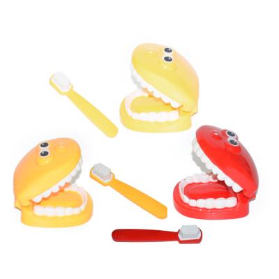 China Kid Toys Children Educational Role Play Toys Pretend Dentist Toothbrush Teeth Brushing Suit Set Doctor Kit Children Educational Role Play for sale